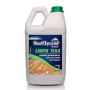Limpa Teka Madeira Desengordurante Premium Barco Lancha 5L