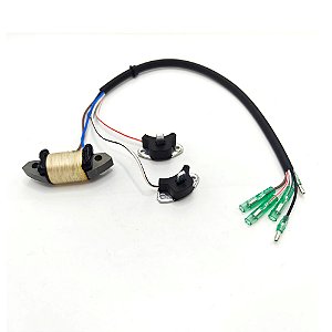 Bobina Carga Pulso Para Motor Popa Yamaha 25-30 Hp 2 Tempos