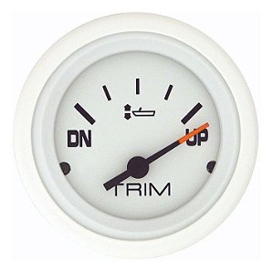 Relógio Mostrador Altura De Trim Motor Popa Mercury Original