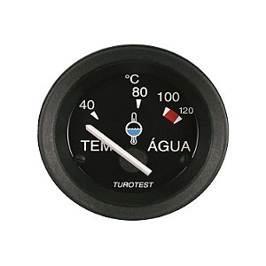 Relógio Indicador Temperatura Água 52mm 12v Mot Barco Lancha