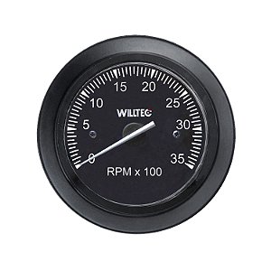 Relógio Contagiro Tacômetro 3500 RPM 85mm Náuti Barco Lancha