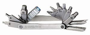 Canivete Suiço Swisstech Multiferramenta Megamax 15 Funções
