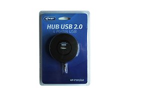 HUB USB 4 PORTAS REDONDO (KP-T131/2.0) KNUP