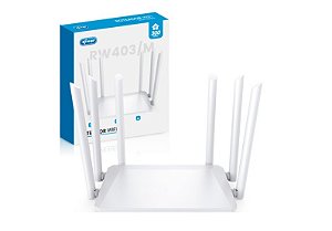 ROTEADOR WIFI 2.4GHZ COM 6 ANTENAS (KP-RW403/M) KNUP