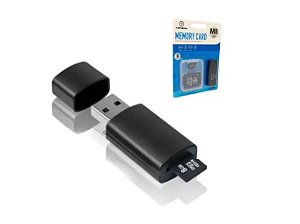 CARTÃO DE MEMÓRIA 8GB CLASSE 10 + ADAPTADOR USB E MICRO SD (KA-M08) KAPBOM