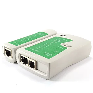 FERRAMENTAS-TESTADOR DE CABO RJ45 E RJ11 MASTER+APOIO