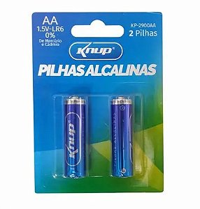 PILHA ALCALINA 1.5V AA 2 UNIDADES (KP-2900AA)