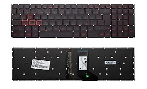 TECLADO GAMER ACER NITRO 5 AN515-52 AN515-51 AN517-54(28 VIAS)