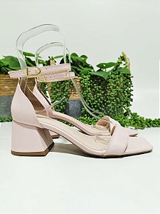 Sandália Salto Bloco