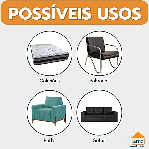 Espuma D28 Personalizada 240cm x 100cm x 2cm