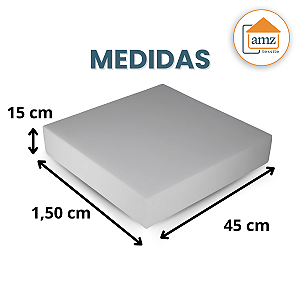 Espuma Sob Medida D28 150 x 45 x 15 cm
