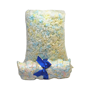 Enchimento De Espuma clara Flocos para Puff E Almofadas 5kg