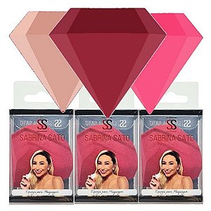 ESPONJA PARA MAQUIAGEM DIAMANTE SABRINA SATO