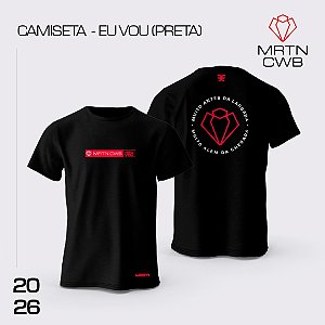 CAMISETA EU VOU MARATONA 2026