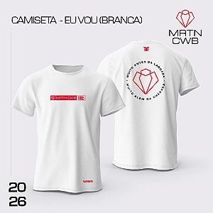 CAMISETA EU VOU MARATONA 2026