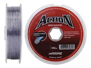 LINHA  DE PESCA MONOFILAMENTO ACTION 0,31mm COM 100m