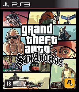 Grand Theft Auto GTA San Andreas PS3 PSN Mídia Digital - Puma Games RJ