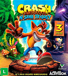 Crash Bandicoot Trilogy - Ps3 - Midia Digital - GameShopp