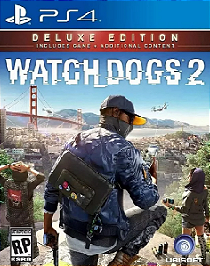 Watch Dogs 2 Deluxe Edition PS4 PSN Mídia Digital