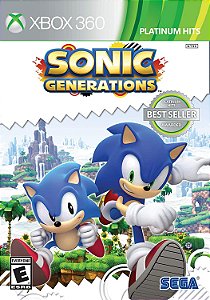 Sonic Generations Xbox 360 Mídia Digital