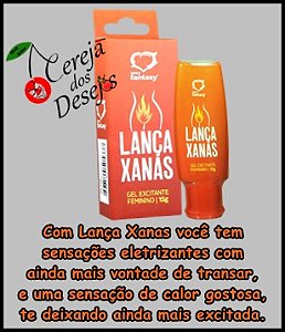 Gel lubrificante ( LANÇA XANAS)