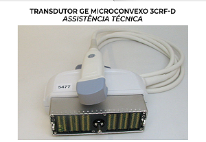 Transdutor Ge Microconvexo 3crf d