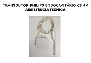 Transdutor Philips Endocavitario C8 4v