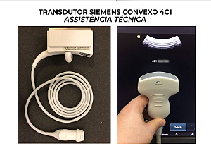 Transdutor Siemens Convexo 4c1