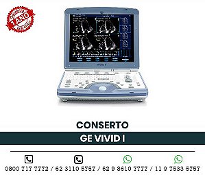 CONSERTO ULTRASSOM PORTATIL GE VIVID I