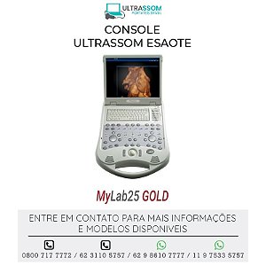 CONSOLE ULTRASSOM ESAOTE MYLAB 25 GOLD