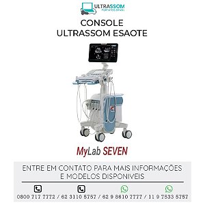 CONSOLE ULTRASSOM ESAOTE MYLAB SEVEN