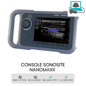 CONSOLE ULTRASSOM PORATIL SONOSITE NANOMAXX