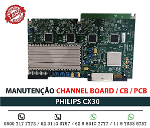 MANUTENCAO CHANNEL BOARD PCB CB PHILIPS CX30