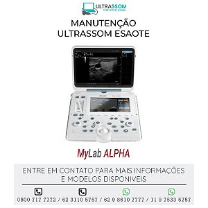 MANUTENCAO ULTRASSOM ESAOTE MYLAB ALPHA