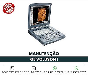 MANUTENCAO ULTRASSOM PORTATIL GE VOLUSON I