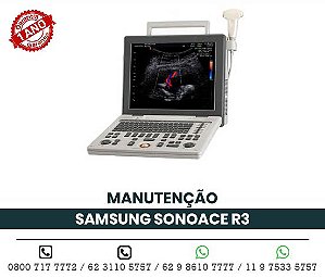 MANUTENCAO ULTRASSOM PORTATIL SAMSUNG MEDISON SONOACE R3