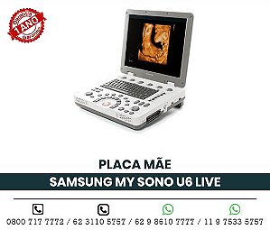 PLACA MAE ULTRASSOM PORTATIL SAMSUNG MEDISON MY SONO U6 LIVE