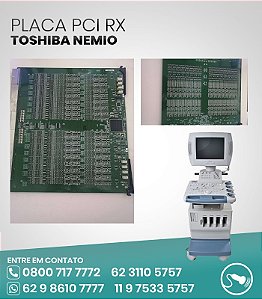PLACA PCI RX ULTRASSOM TOSHIBA NEMIO