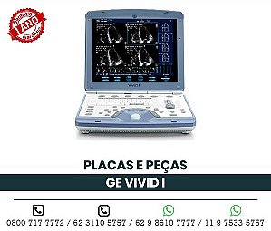 PLACAS PECAS ULTRASSOM PORTATIL GE VIVID I