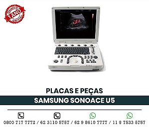 PLACAS PECAS ULTRASSOM PORTATIL SAMSUNG MEDISON SONOACE U5