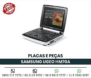 PLACAS PECAS ULTRASSOM PORTATIL SAMSUNG UGEO HM70A