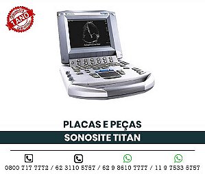 PLACAS PECAS ULTRASSOM PORTATIL SONOSITE TITAN