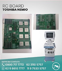 RC BOARD ULTRASSOM TOSHIBA NEMIO