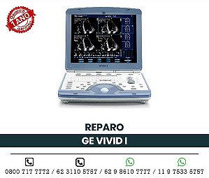 REPARO ULTRASSOM PORTATIL GE VIVID I