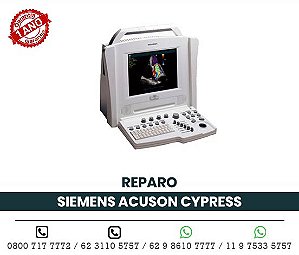 REPARO ULTRASSOM PORTATIL SIEMENS ACUSON CYPRESS