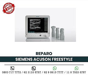 REPARO ULTRASSOM PORTATIL SIEMENS ACUSON FREESTYLE