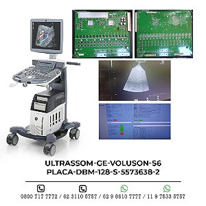 ULTRASSOM GE VOLUSON S6 PLACA DBM 128 S 5573638-2