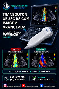 TRANSDUTOR GE 3SC RS COM IMAGEM GRANULADA