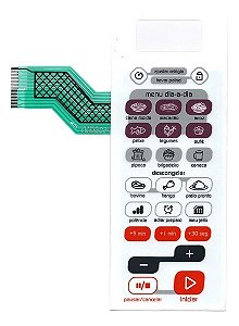 Membrana Teclado Microondas Brastemp BMS45