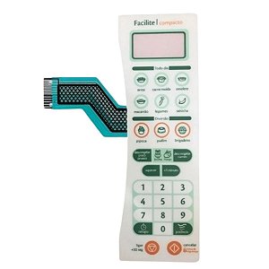 Membrana Teclado Microondas Consul CMS25AB Facilite Compacto
